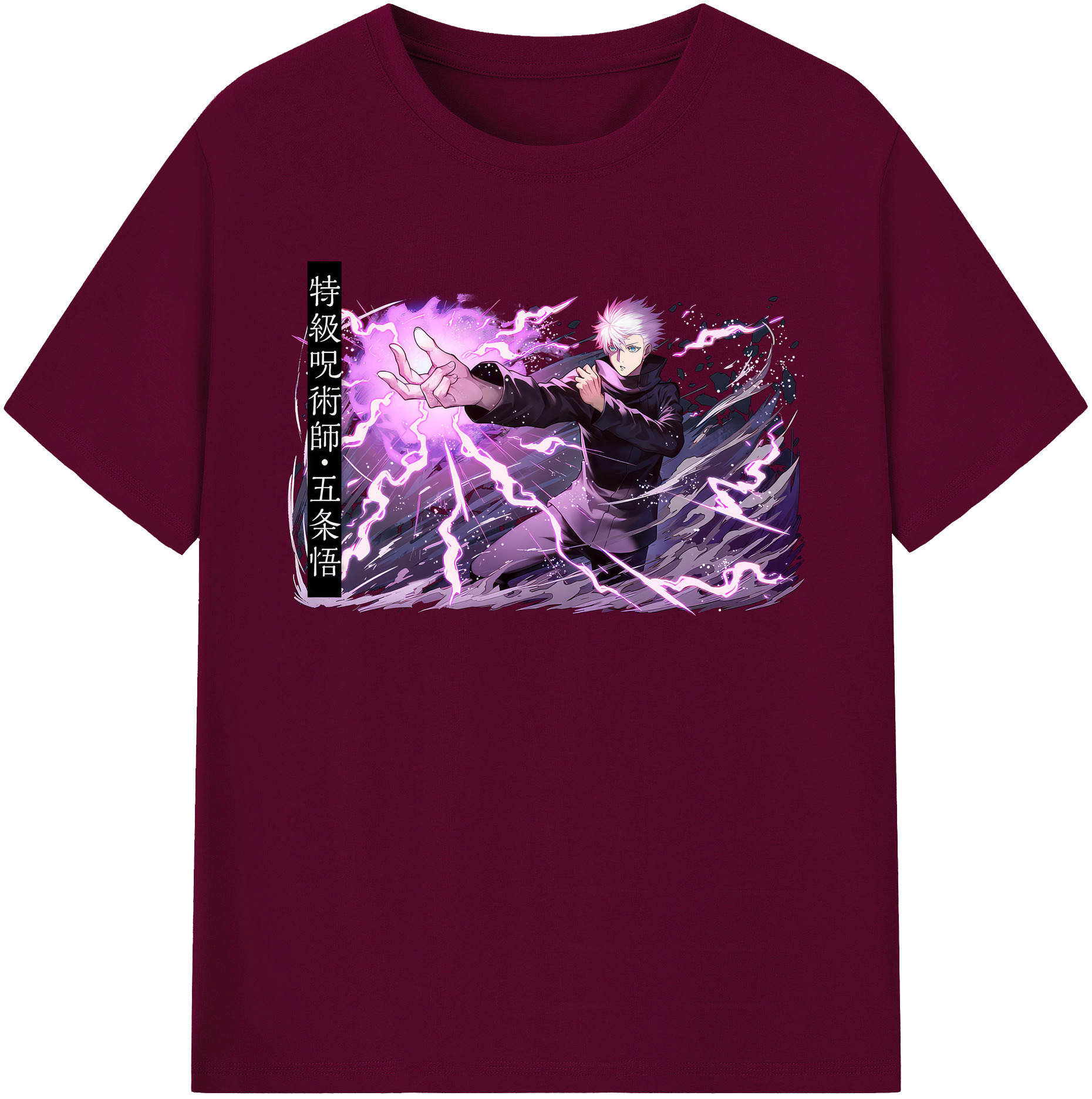 （画像用） 呪術廻戦 Jujutsu Kaisen レディースカジュアルプリントTシャツ（綿100％）